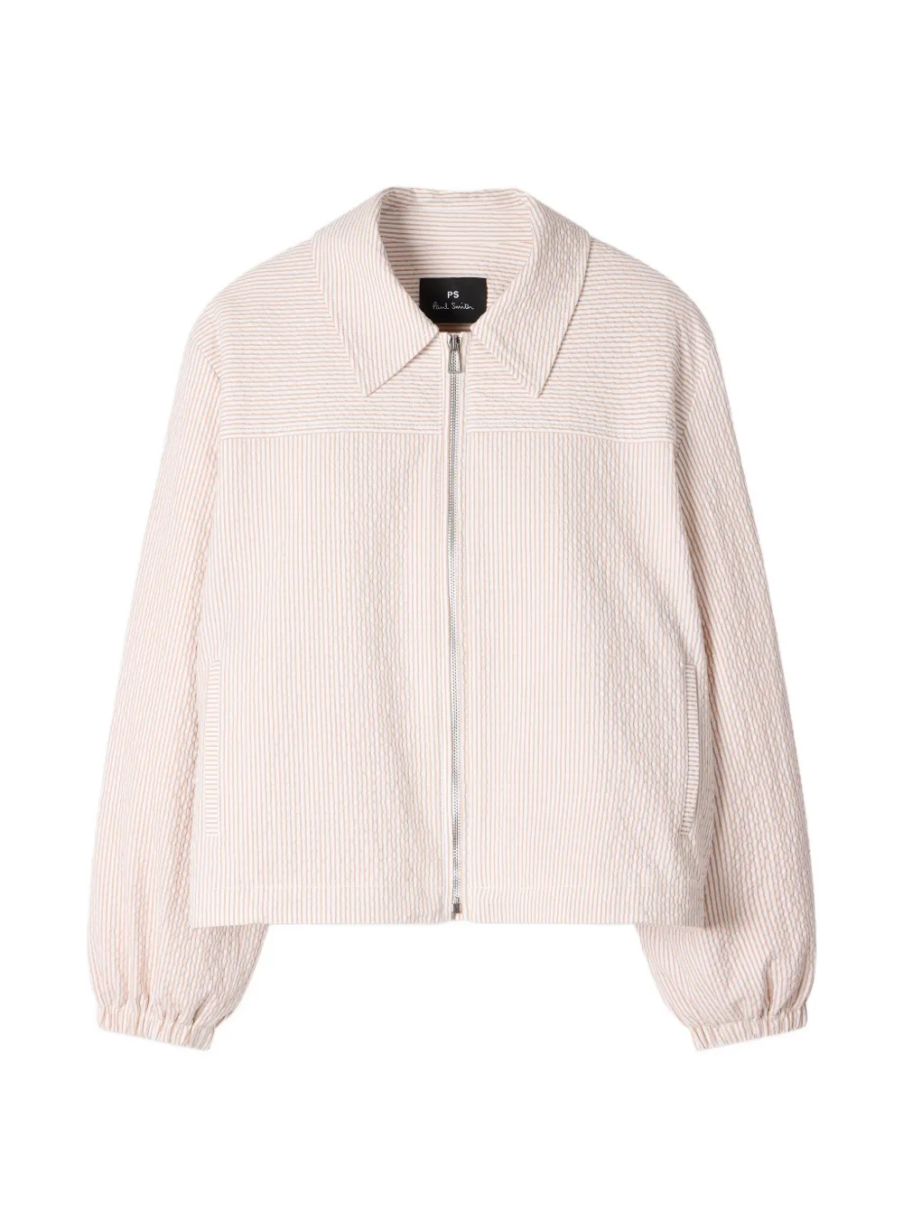 PS Paul Smith seersucker striped jacket - Nude