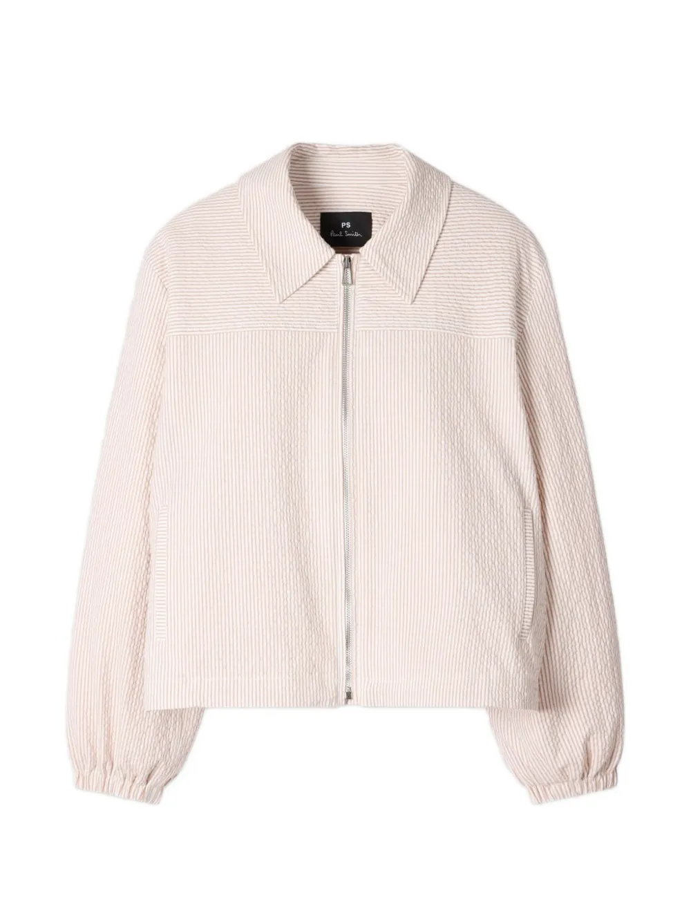 PS Paul Smith seersucker striped jacket - Nude
