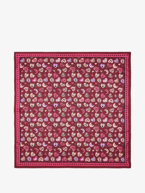 Paul Smith heart-print scarf