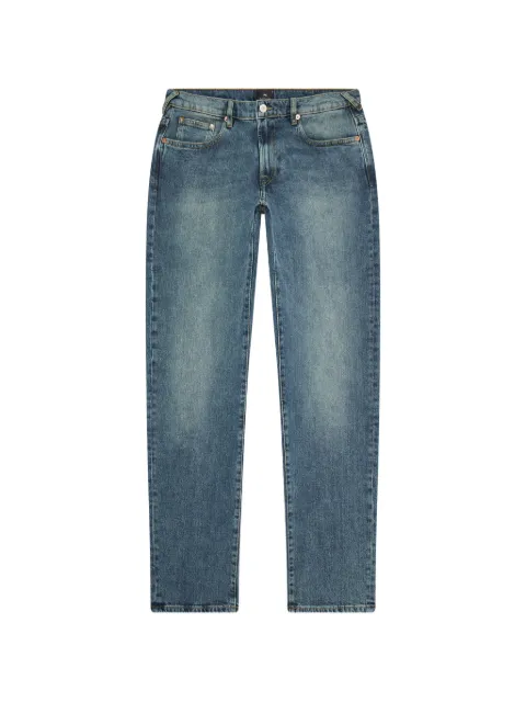 PS Paul Smith tapered-fit faded-effect jeans