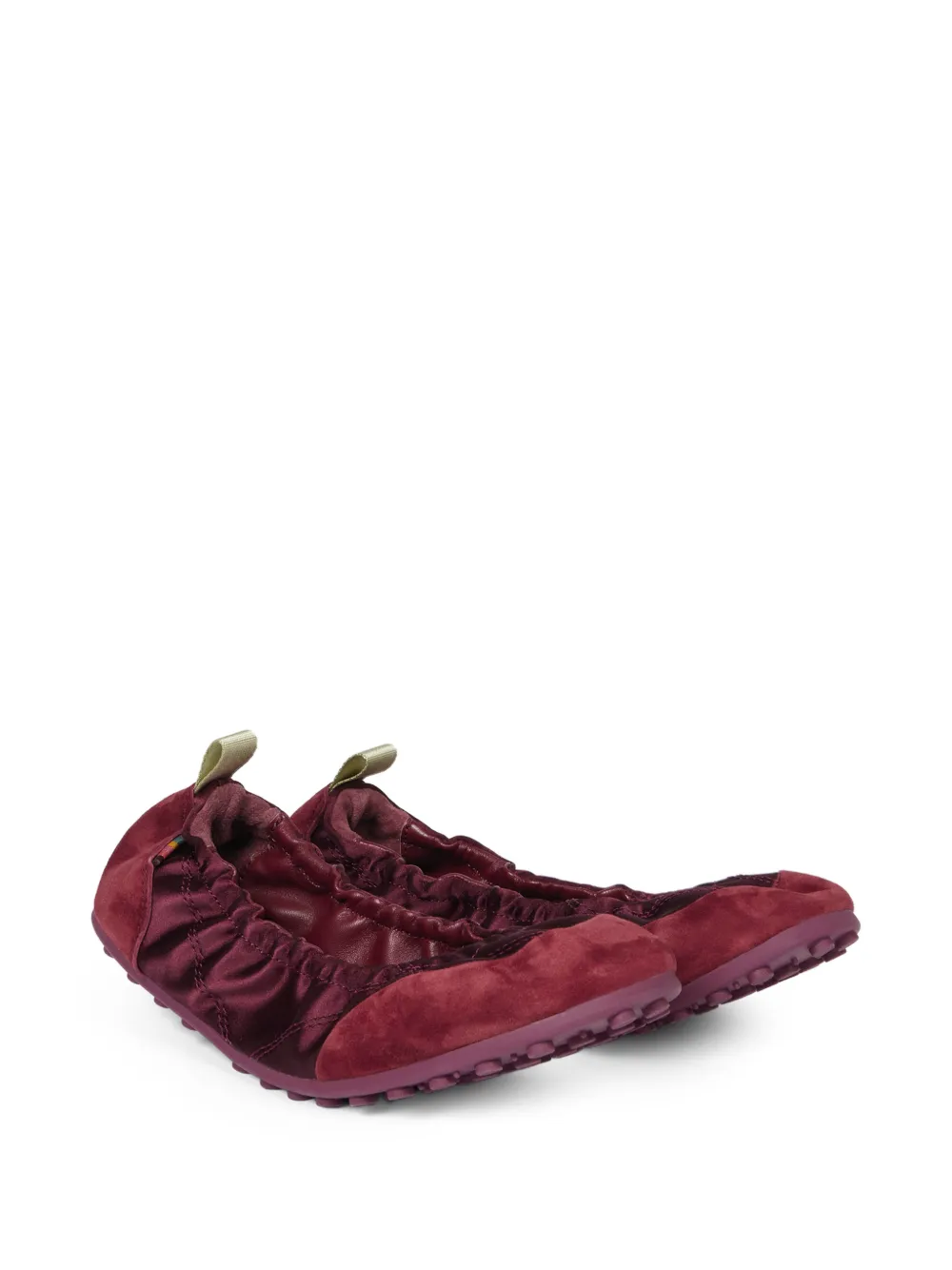 Paul Smith Laguna' Ballet Flats in Red, view 2