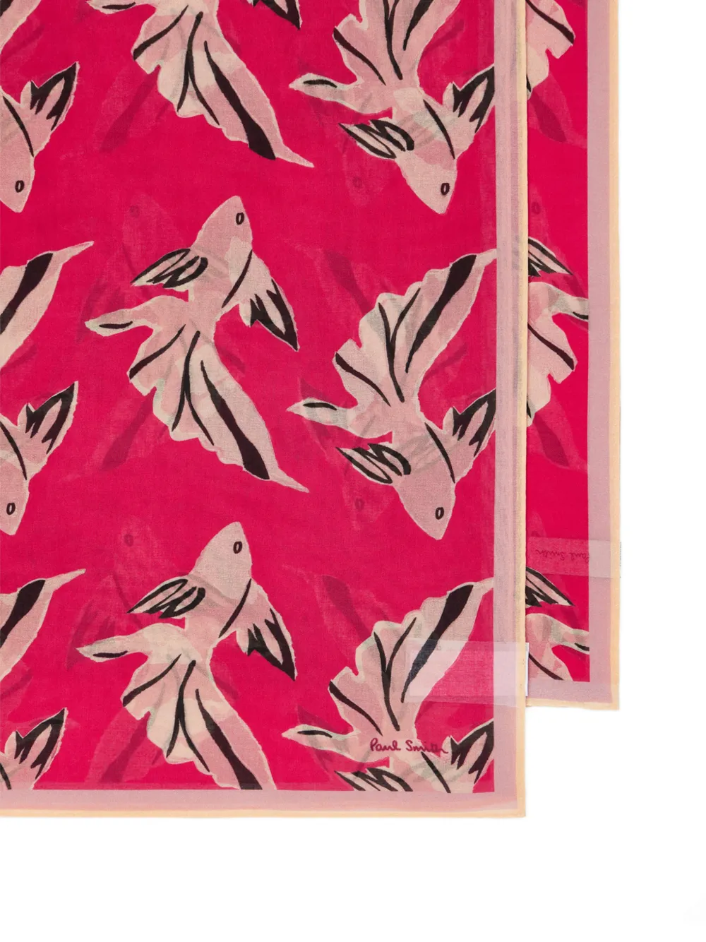  Paul Smith Fular Le Peche Fish - Rosa 