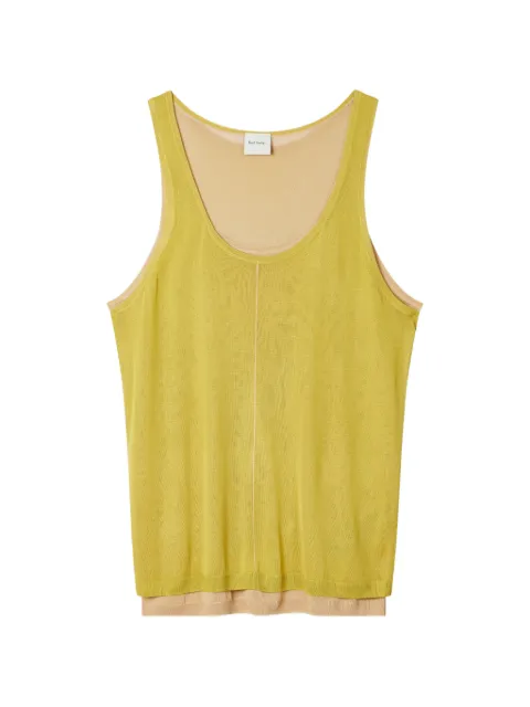 Paul Smith top sin mangas con doble capa