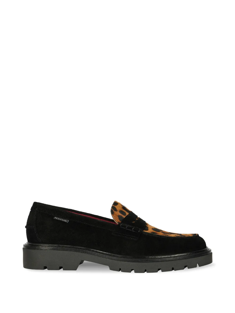 PS Paul Smith Bolzano leopard-print loafers - Schwarz