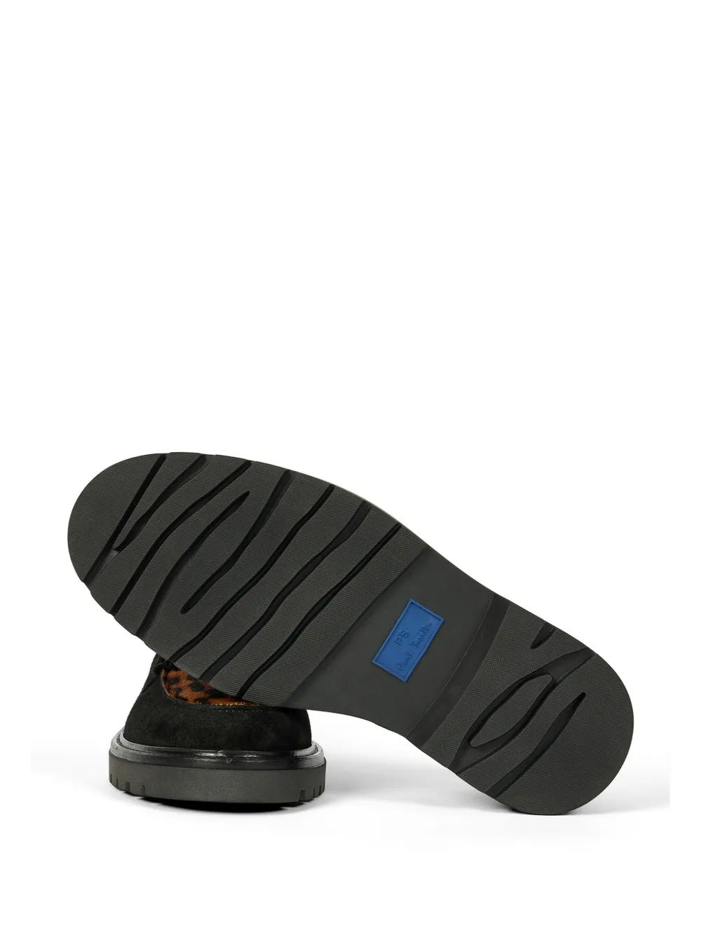 PS Paul Smith Bolzano leopard-print loafers Zwart