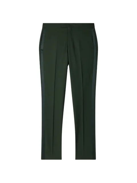 Paul Smith satin-stripe tailored trousers