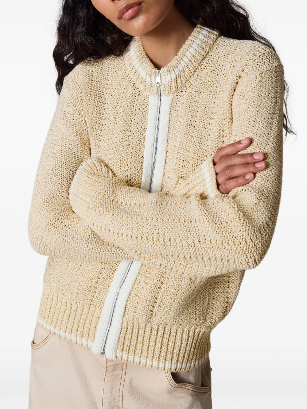 Paul Smith Vest met rits Beige