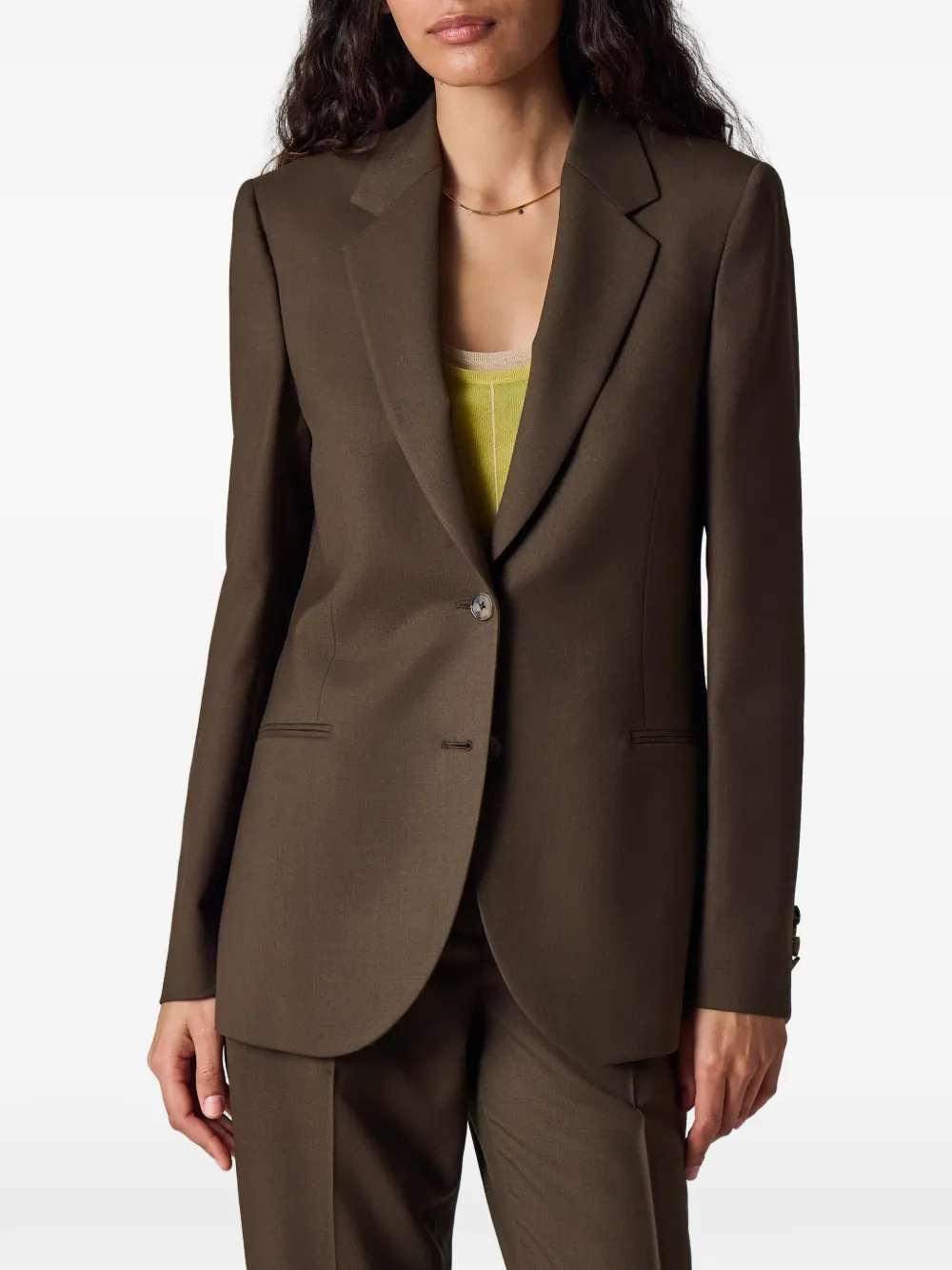 Paul Smith A Suit To Travel In wollen blazer Bruin
