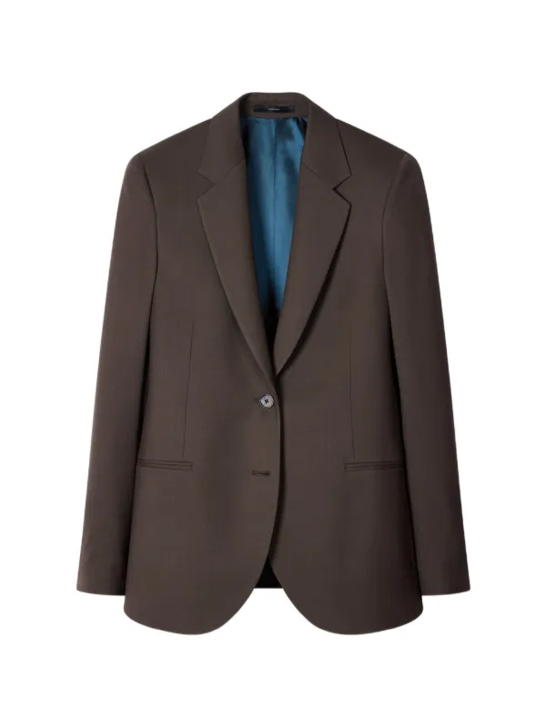 Paul Smith A Suit to Travel in Wool Blazer in Brown