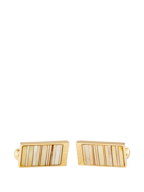 Paul Smith striped rectangular cufflinks