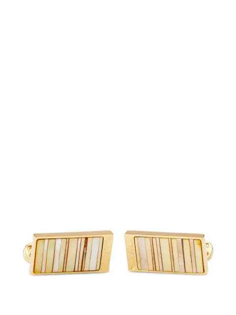 Paul Smith striped rectangular cufflinks
