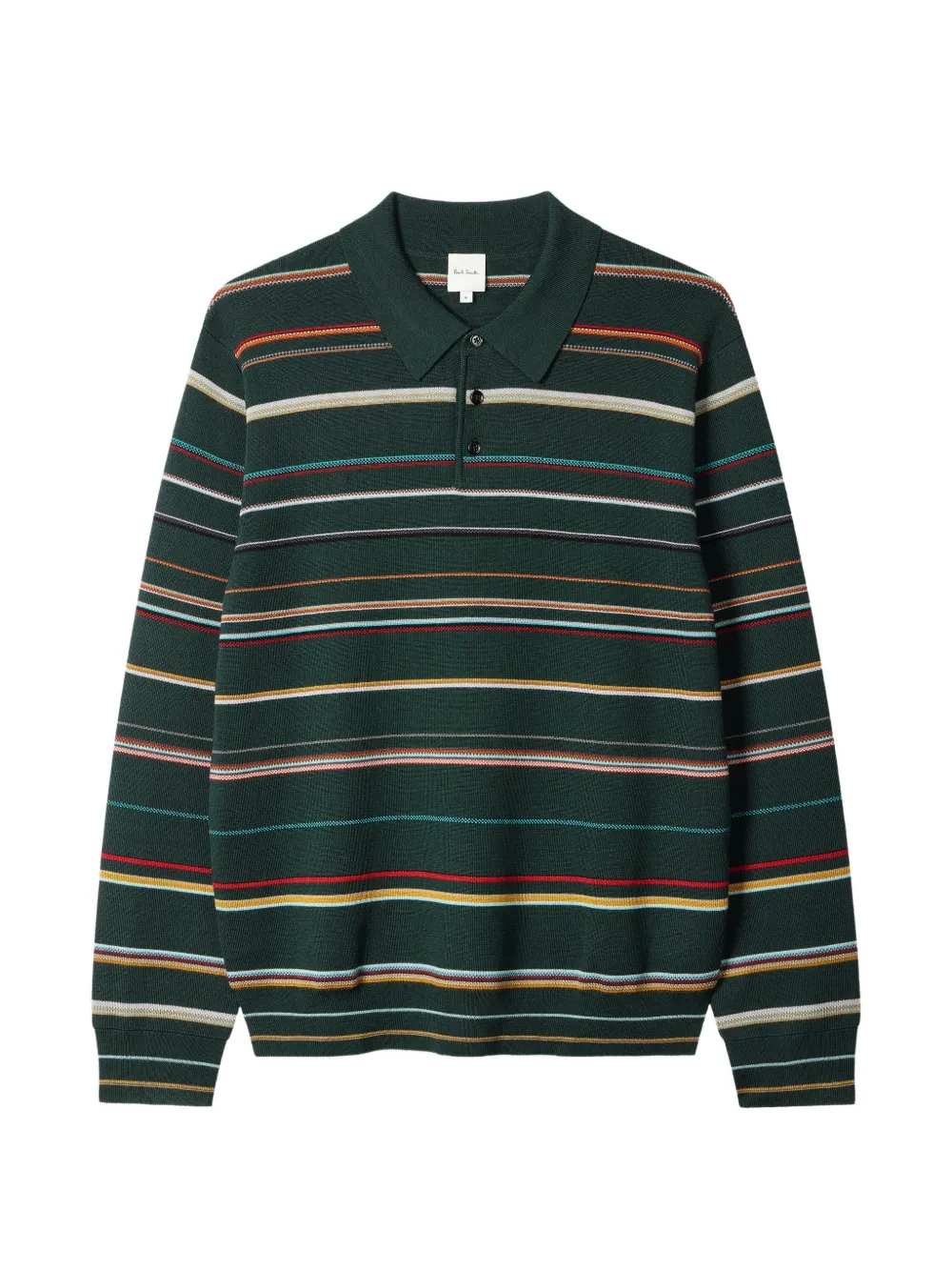 Paul Smith Signature Stripe polo shirt - Grün