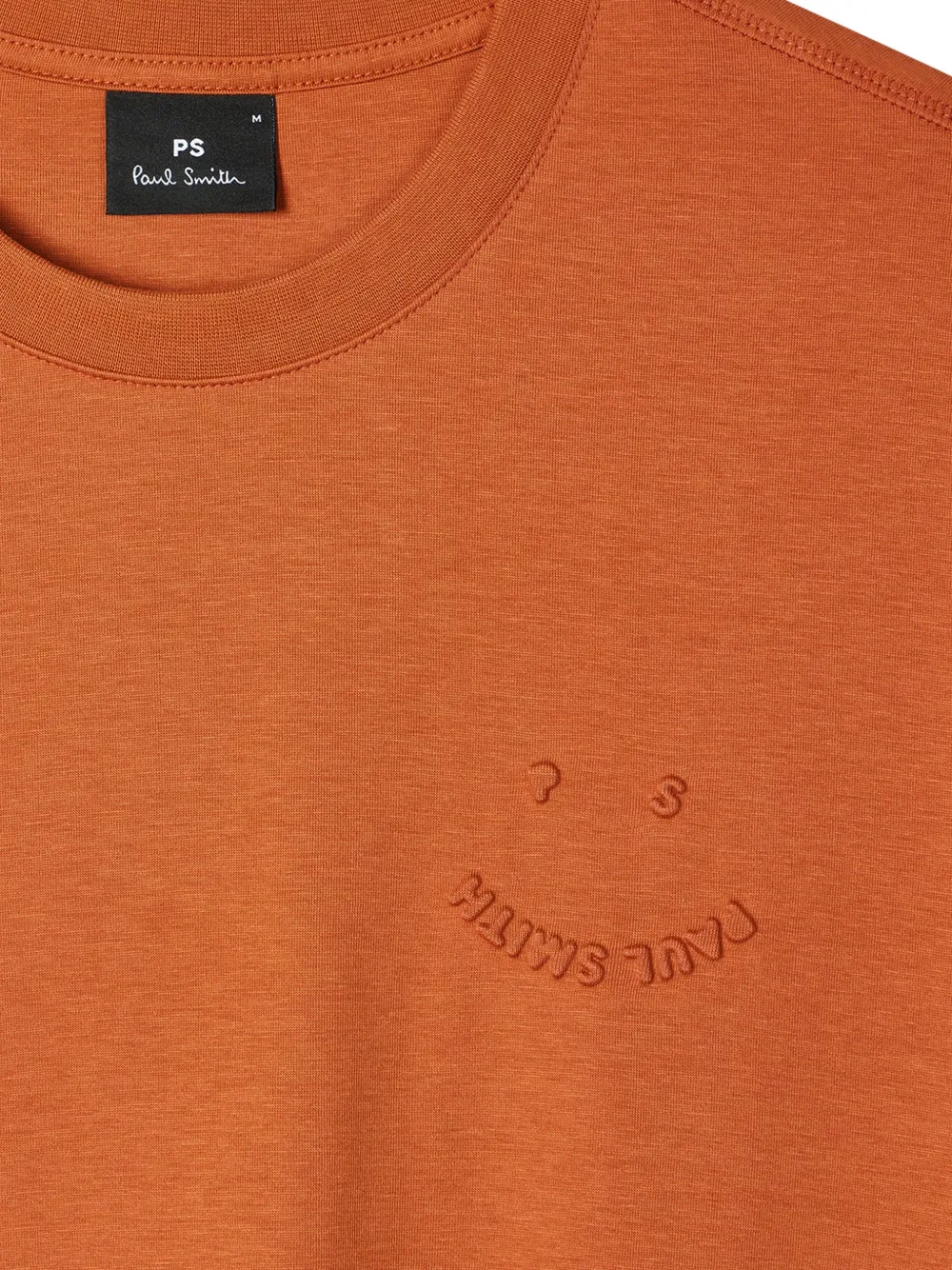 PS Paul Smith T-shirt met geborduurd logo Oranje