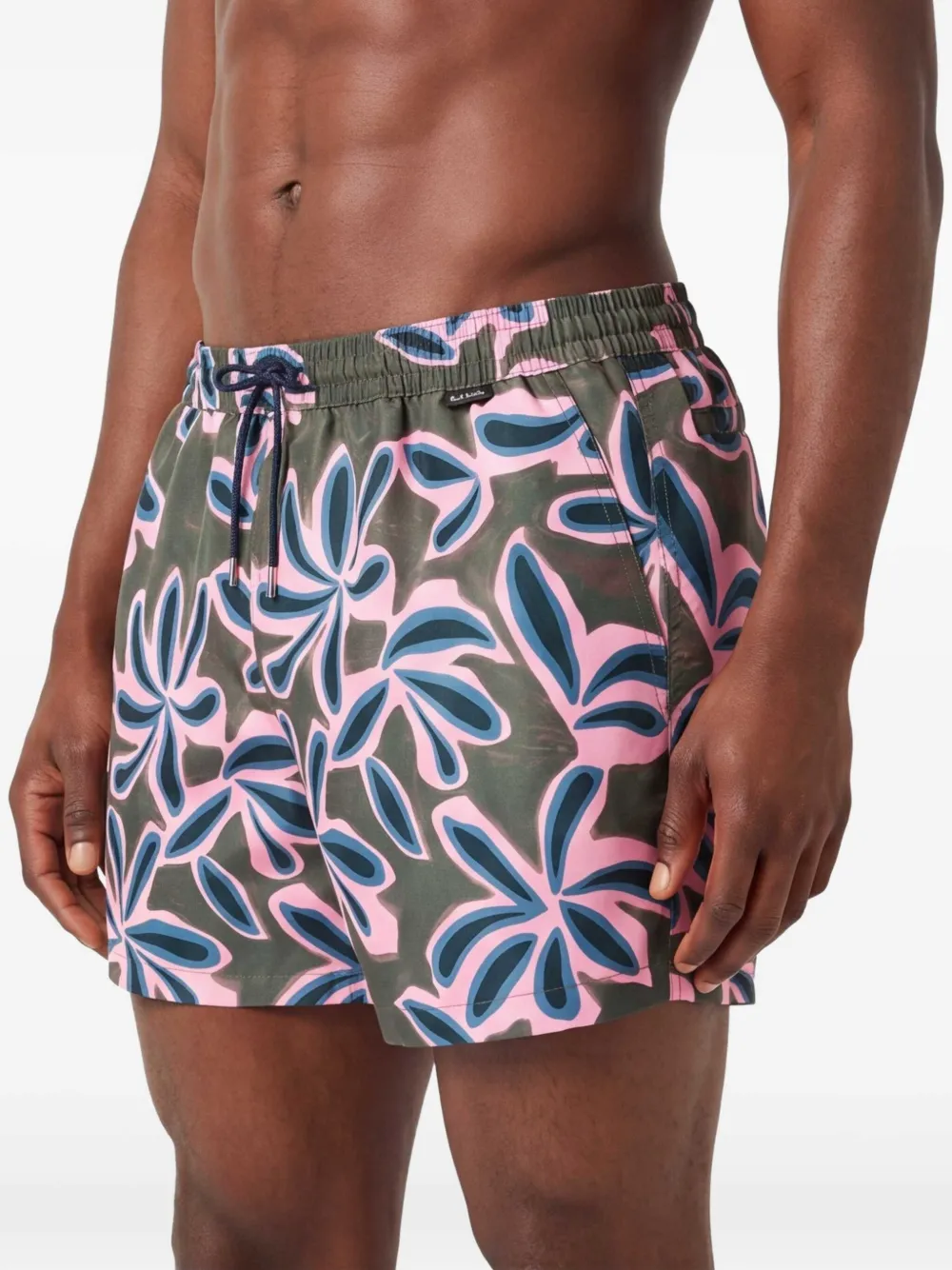 Paul Smith Zwembroek met print Groen