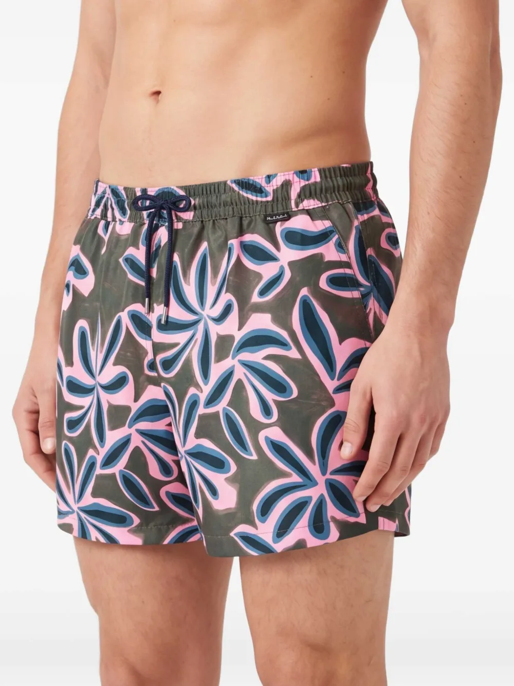 Paul Smith Zwembroek met print Groen