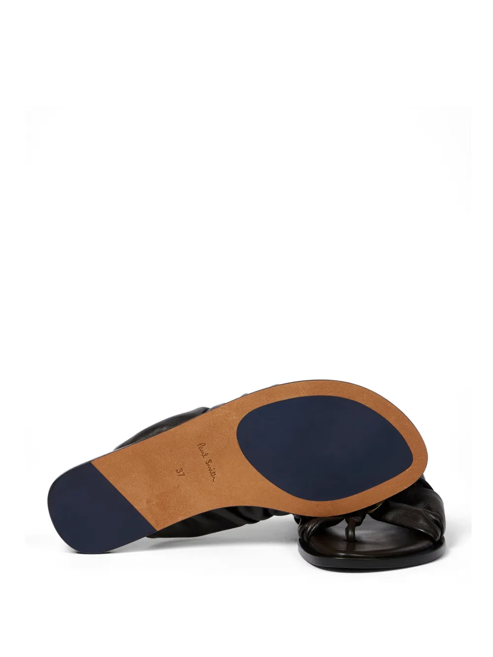 Paul Smith Lorrah leren sandalen Bruin