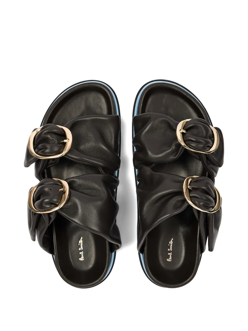 Paul Smith Camolin gesmockte sandalen Bruin
