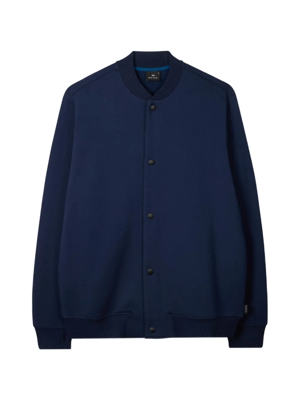 PS Paul Smith Bomberjack met streepdetail en knopen Blauw