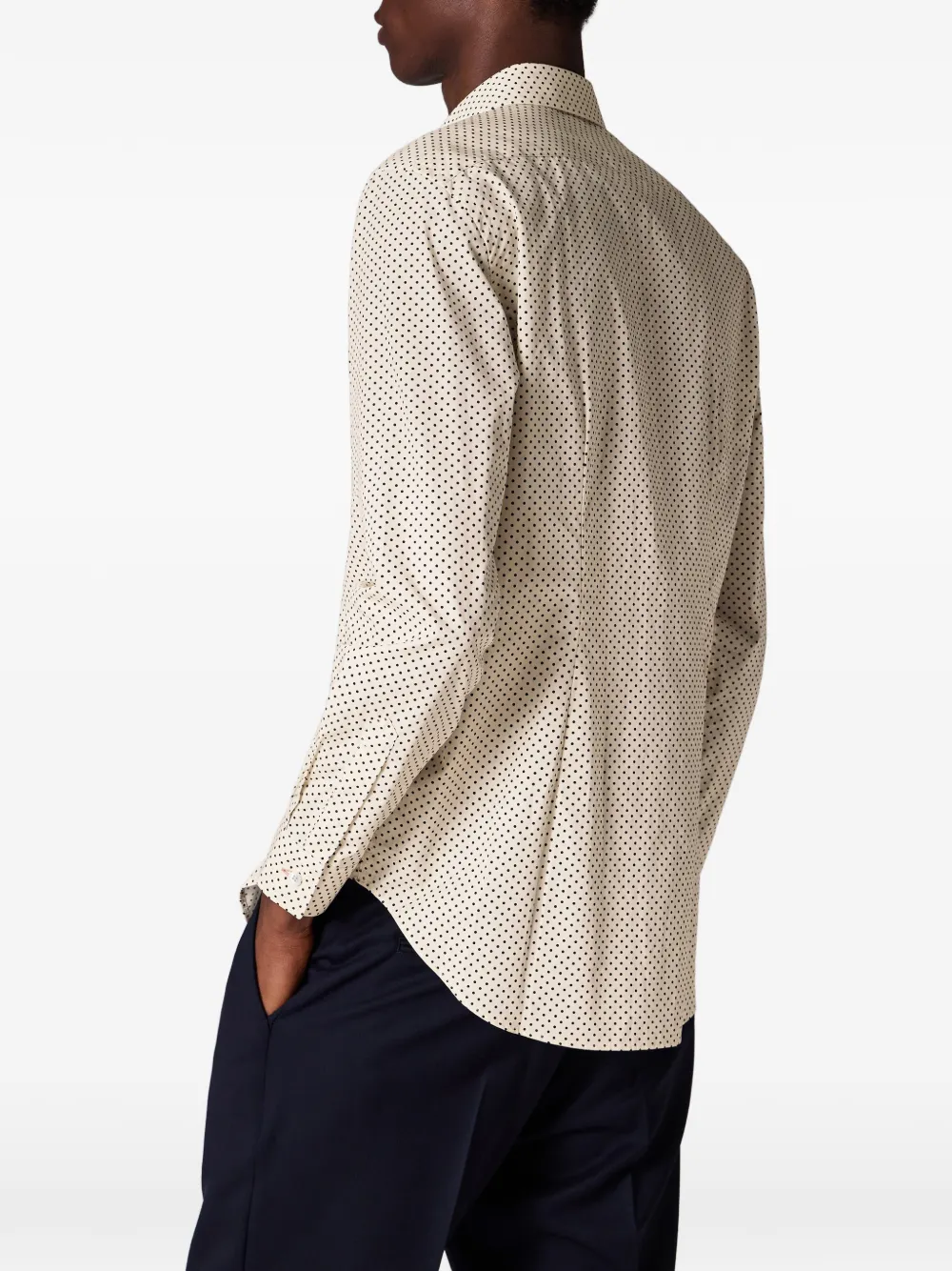  Paul Smith Polka-dot Shirt - Neutrals 