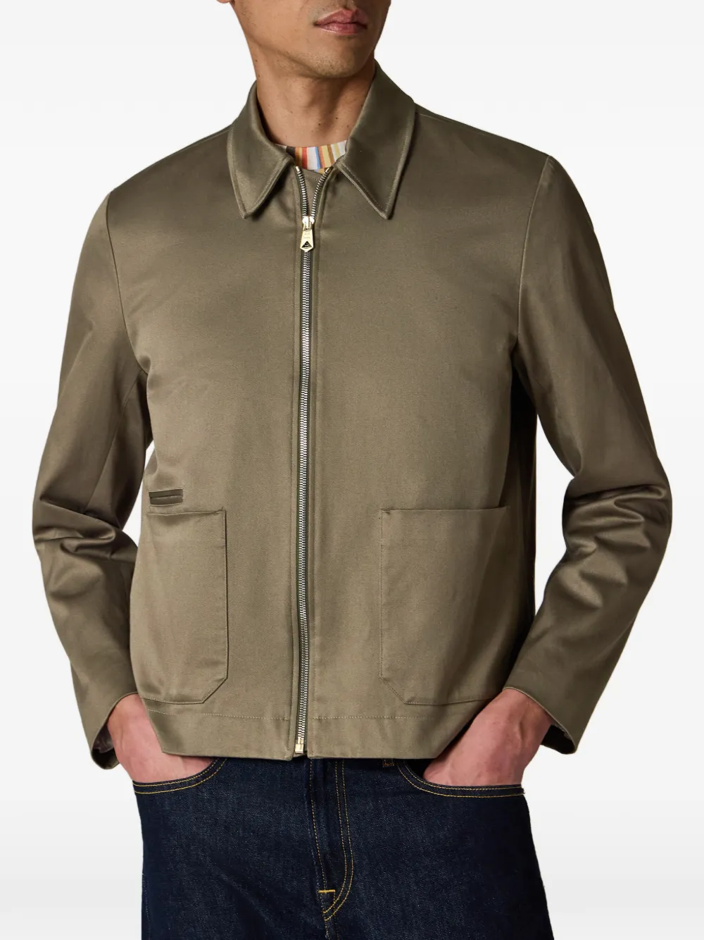  Paul Smith Zip Pocket Jacket - Green 