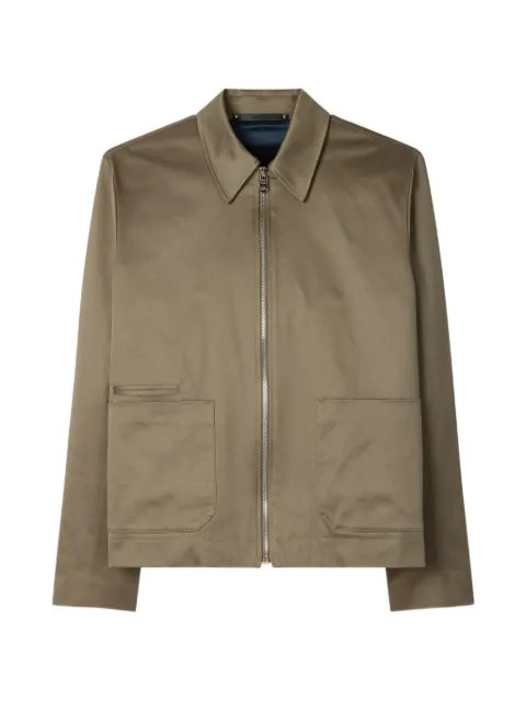 Paul Smith stretch-cotton zip jacket
