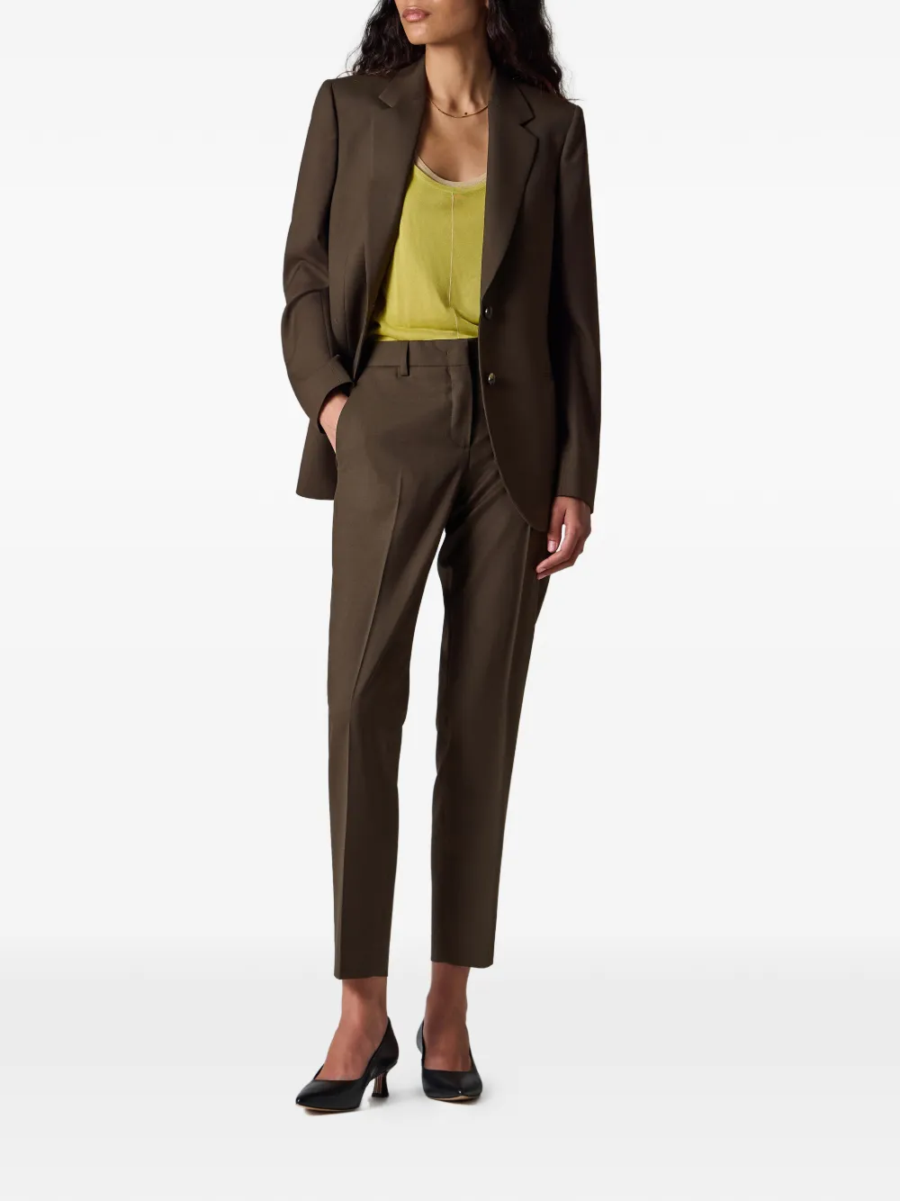 Paul Smith Geplooide pantalon Bruin