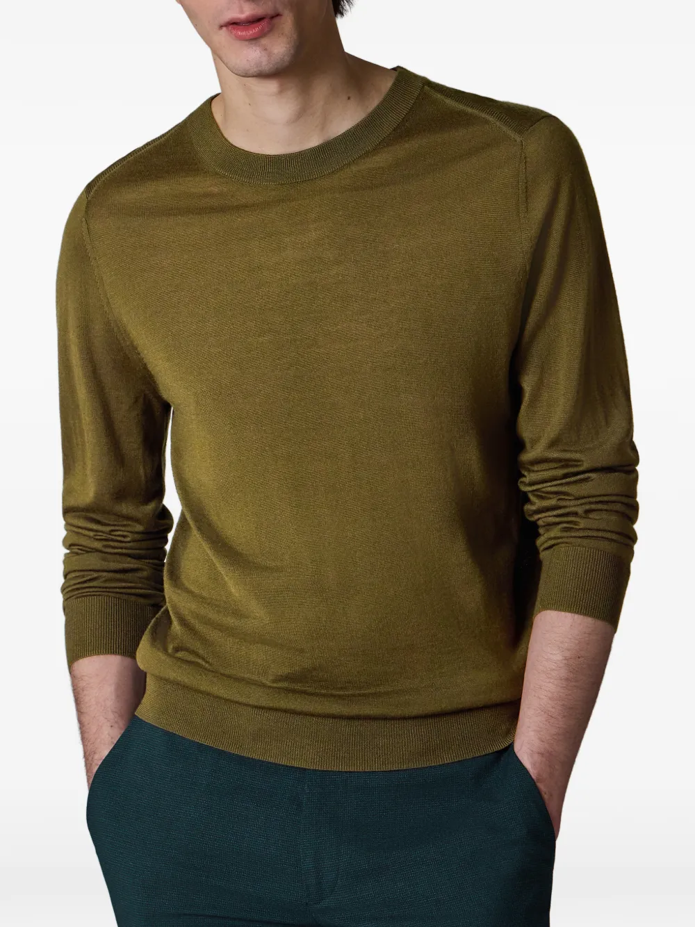  Paul Smith Crew-neck Sweater - Green 