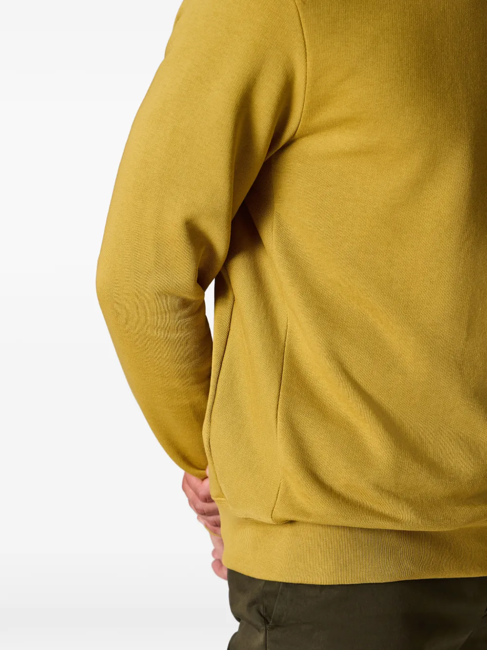 PS Paul Smith Sweater met ronde hals en Zebra-patch Geel