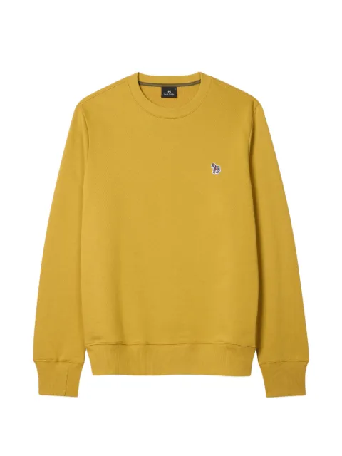 PS Paul Smith Zebra-patch crew-neck sweatshirt