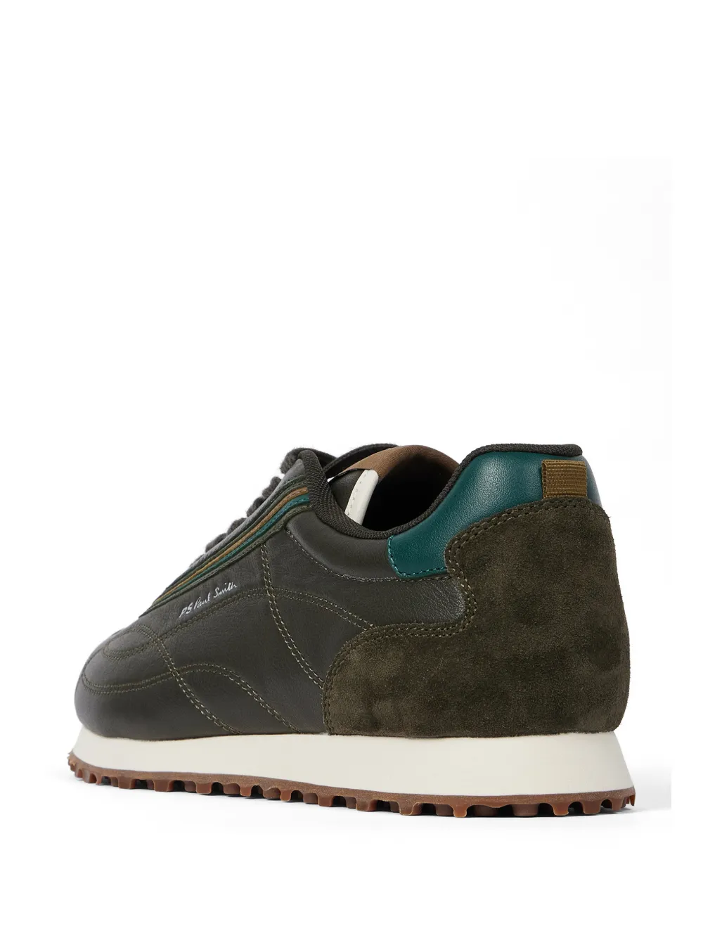 PS Paul Smith Haskell leather sneakers Groen