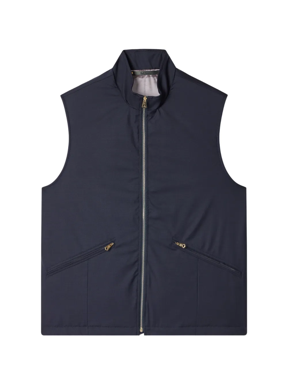 Paul Smith Storm System zipped gilet - Blue