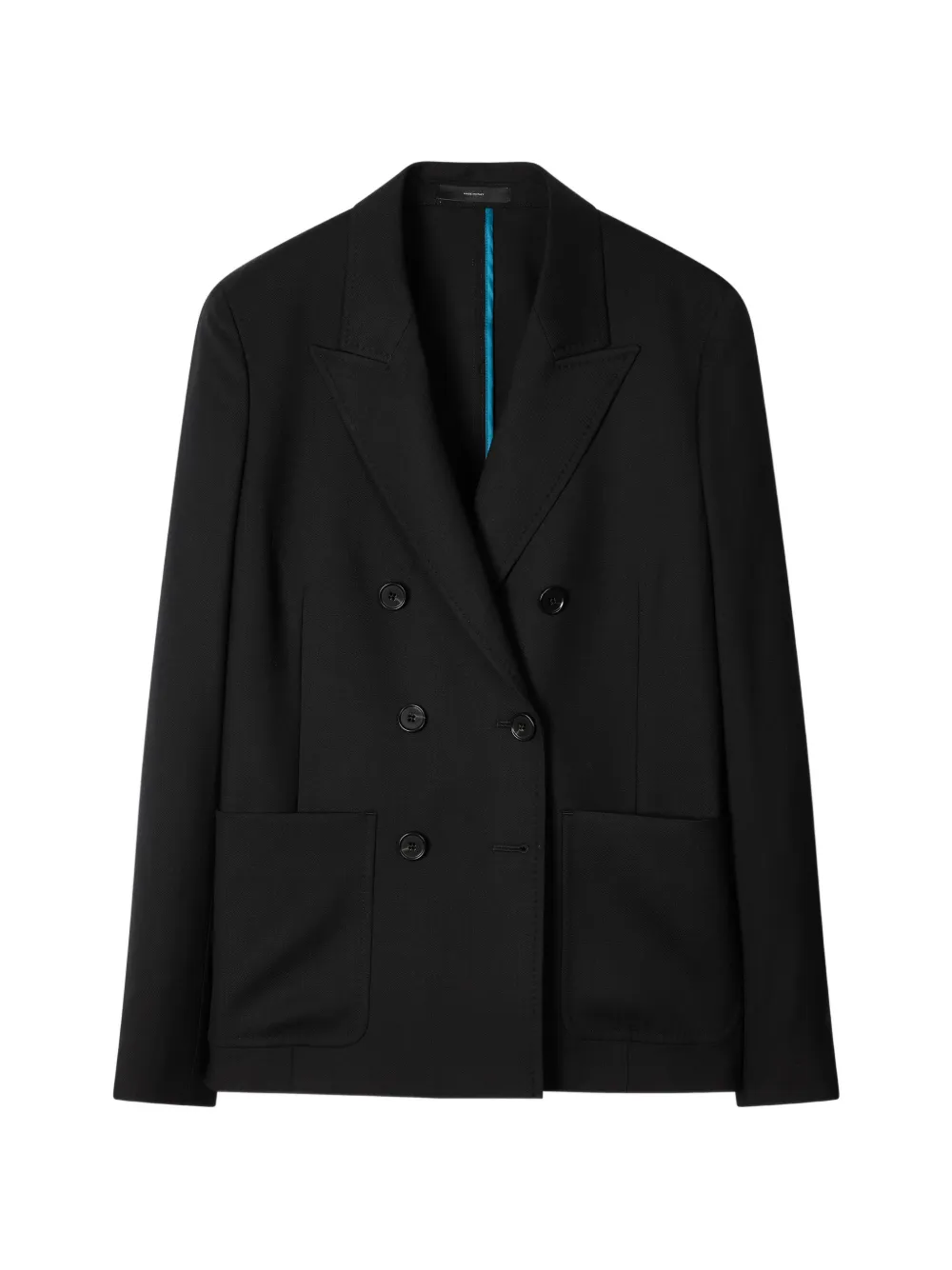 Paul Smith A Suit To Travel In double-breasted wool blazer - Schwarz