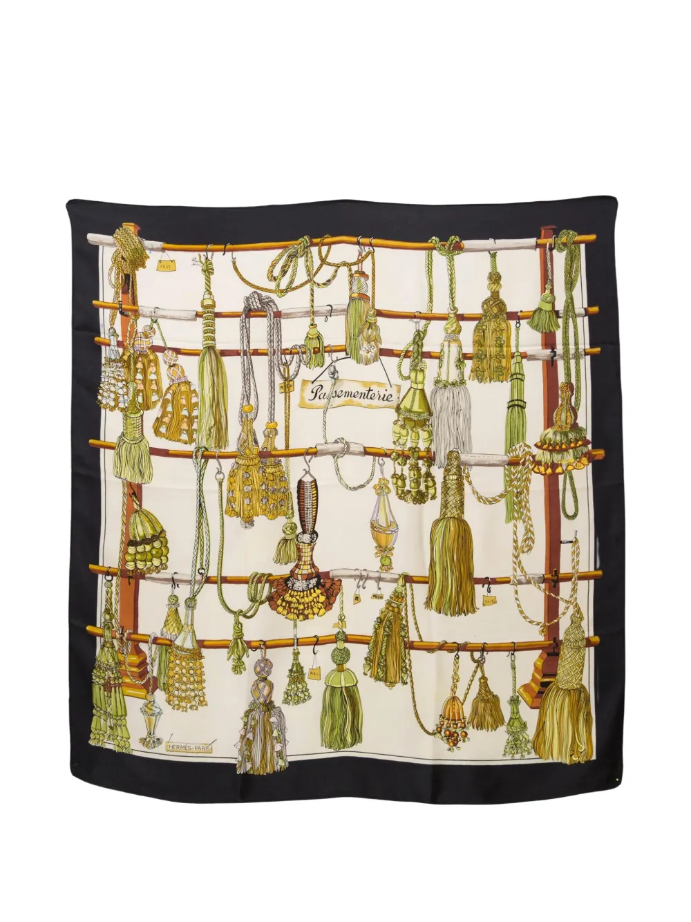 Hermès Pre-Owned 1990s silk scarf - Toni neutri