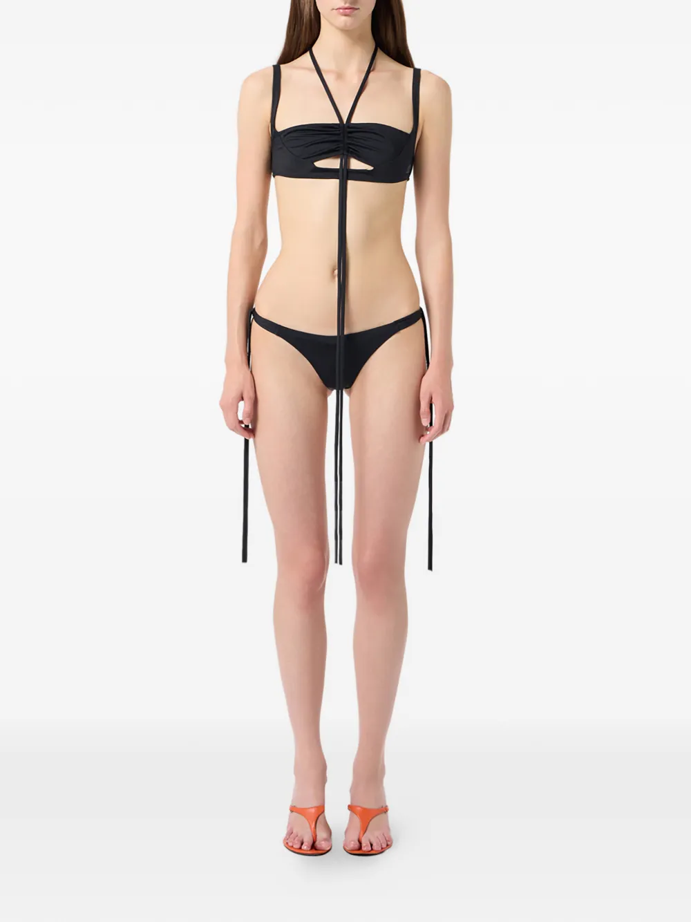  Blumarine Laces Bikini Bottoms - Black 