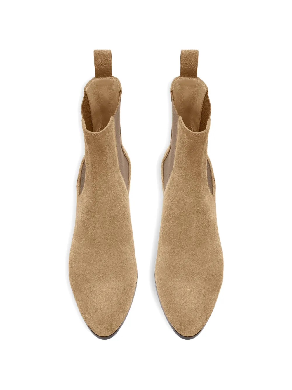 ODISSI Laarzen met ronde neus Beige