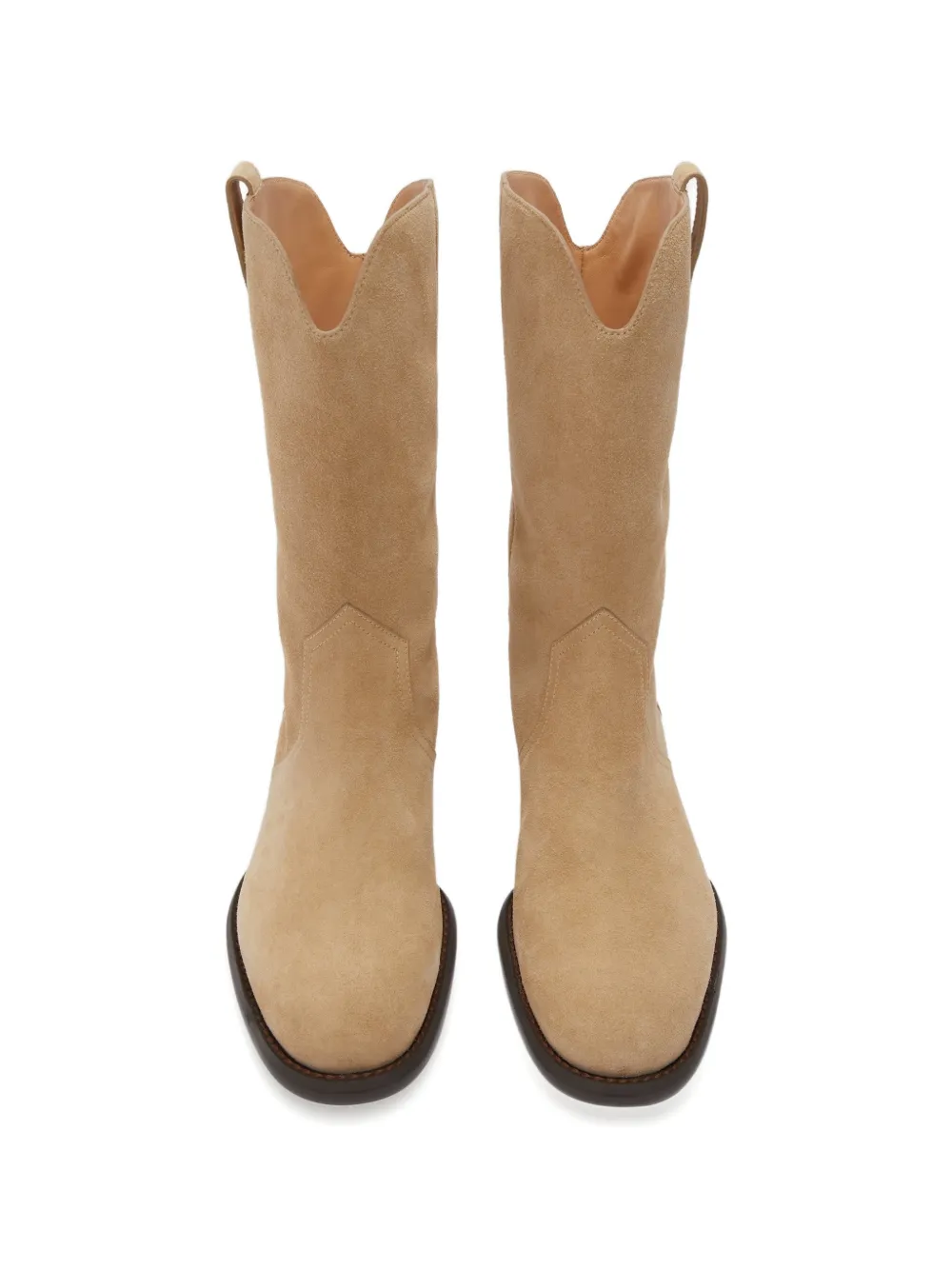 Odissì Frances suède laarzen Beige