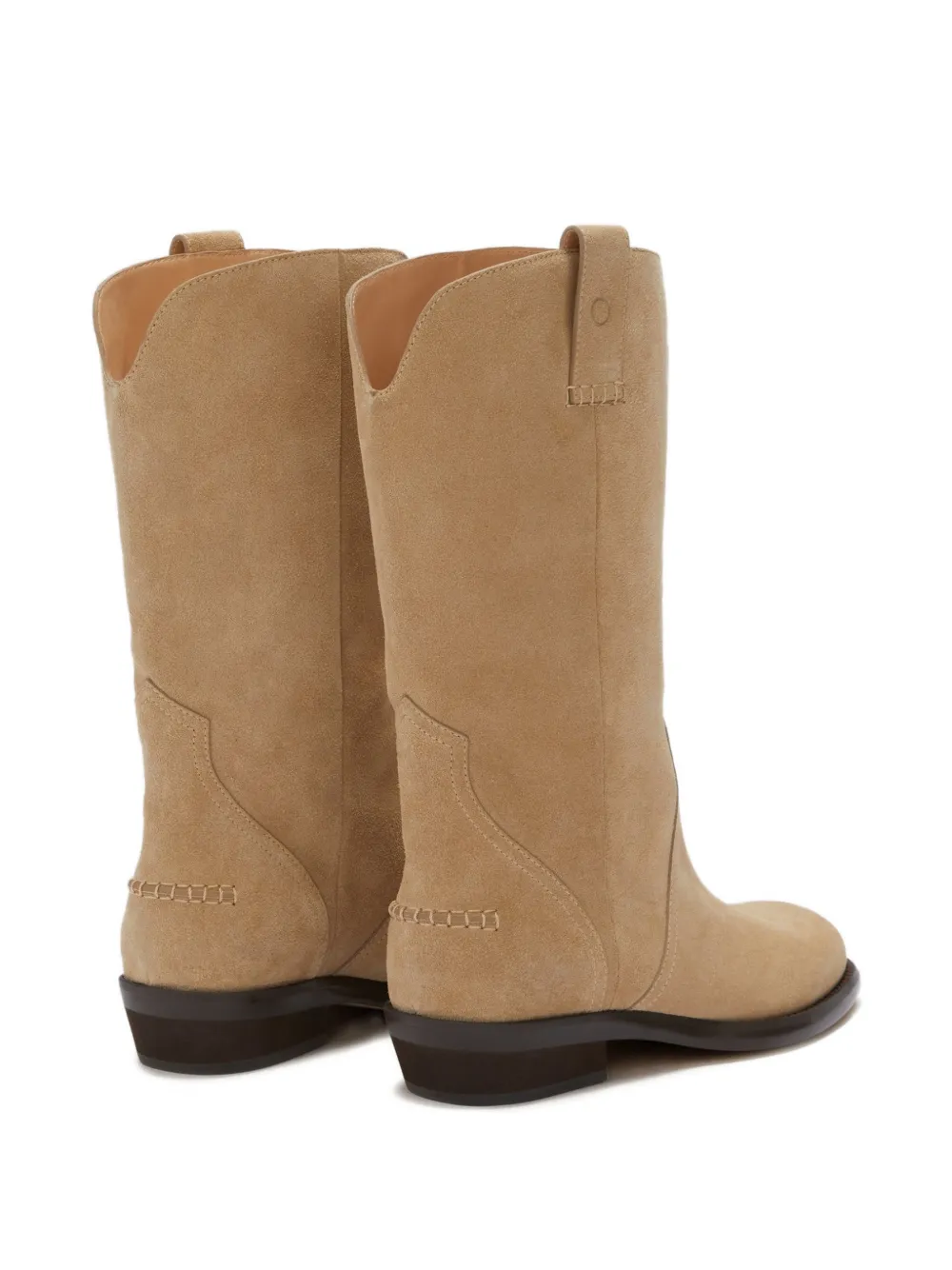 Odissì Frances suède laarzen Beige