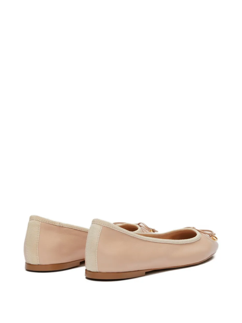 Odissì Lou ballerina's met strikdetail Roze