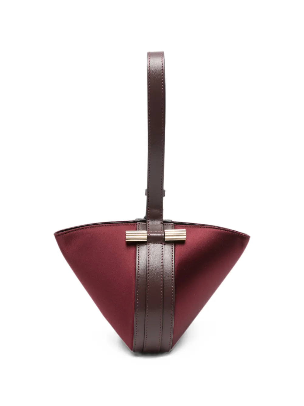 Victoria Beckham Portofino satin tote bag - Red