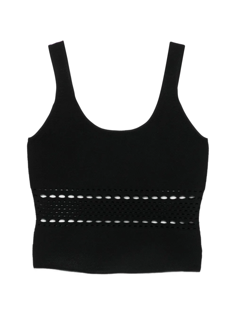 Simkhai open-stitch tank top - Nero