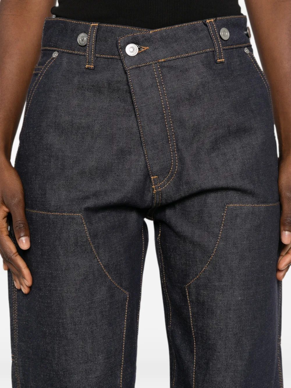 Victoria Beckham Straight jeans Blauw