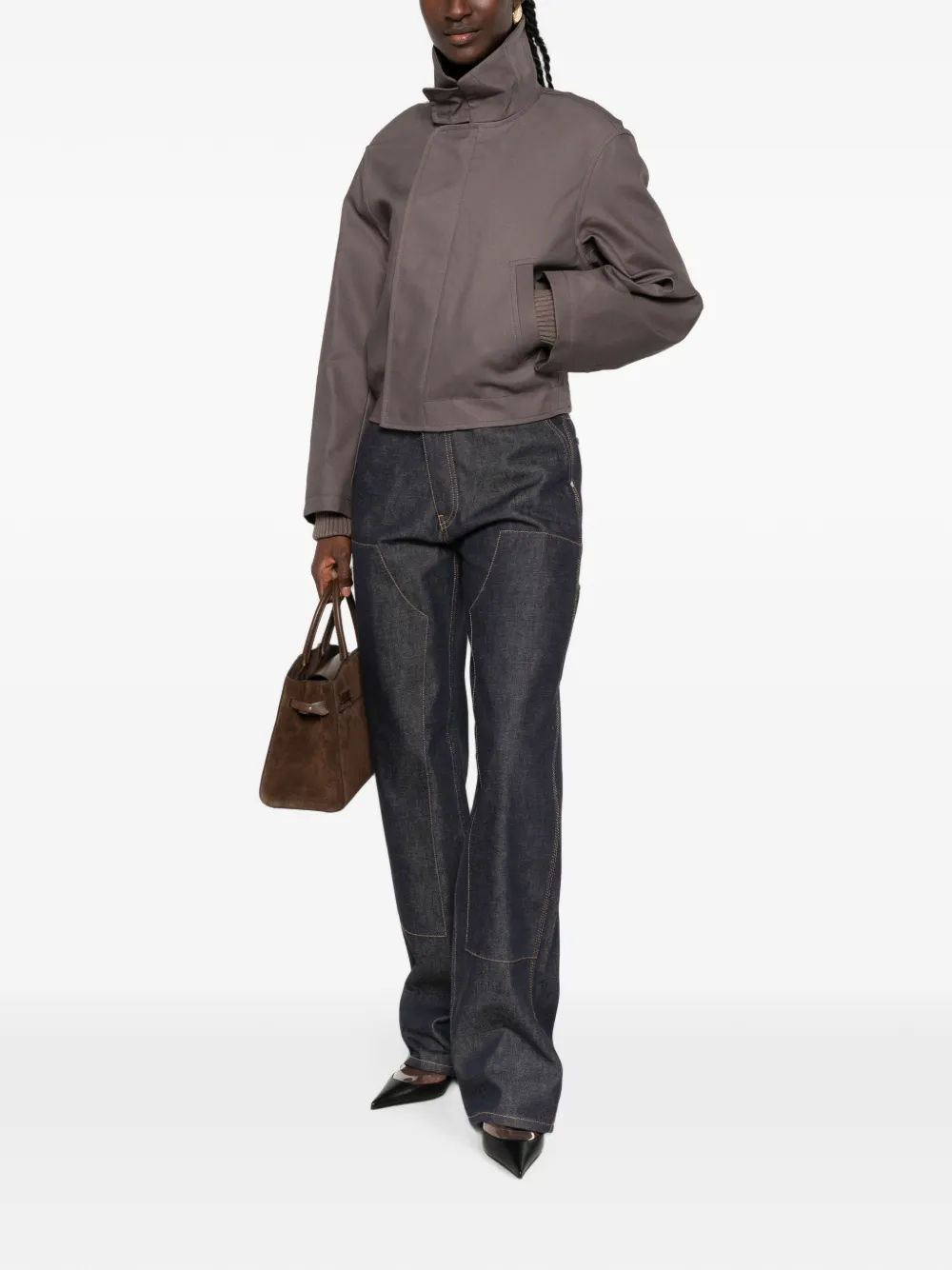 Victoria Beckham Straight jeans Blauw