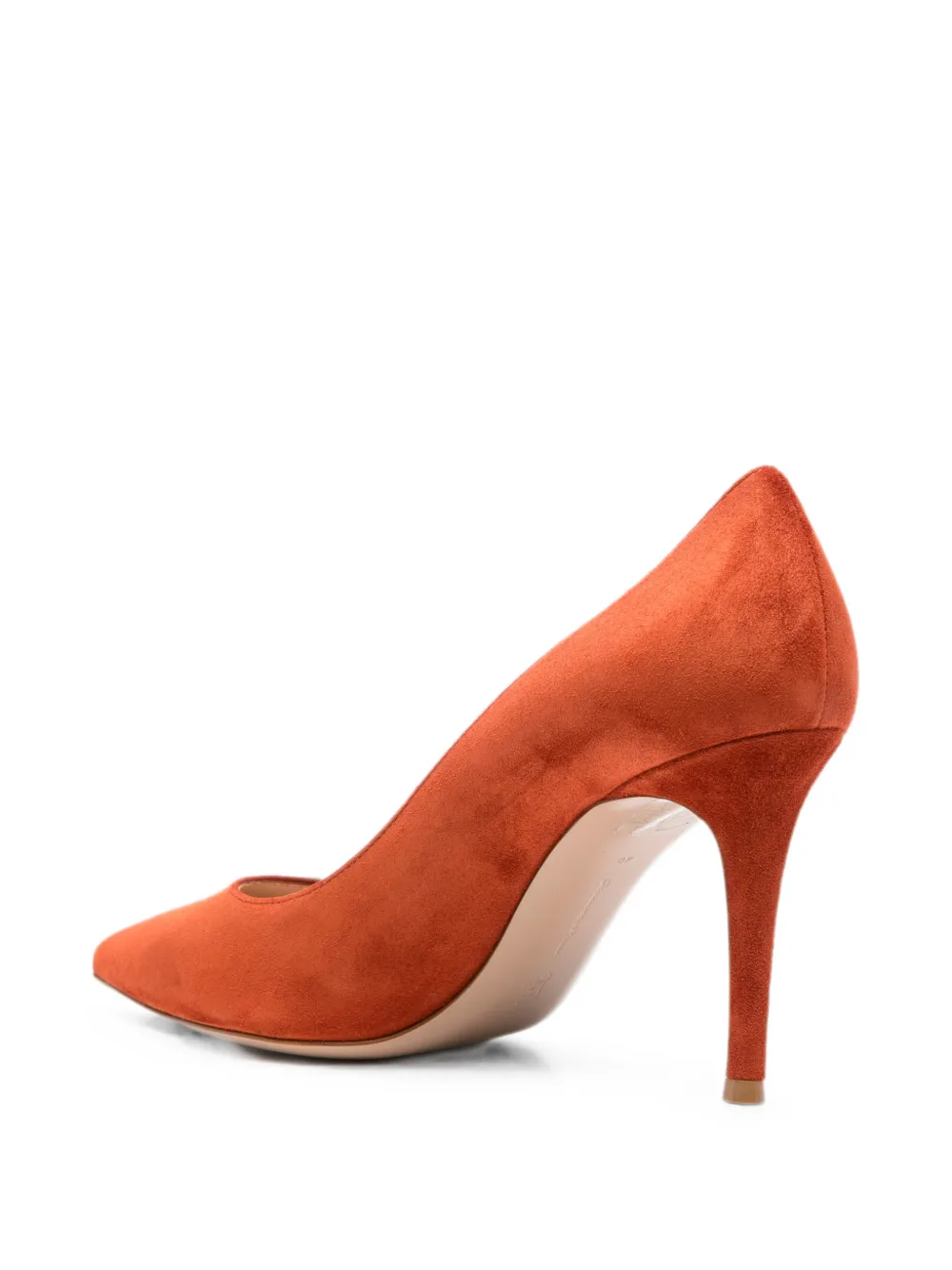 Gianvito Rossi Gianvito pointed-toe heeled pumps Oranje