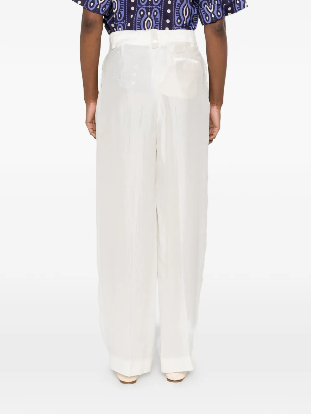 Fabiana Filippi Geplooide broek Beige