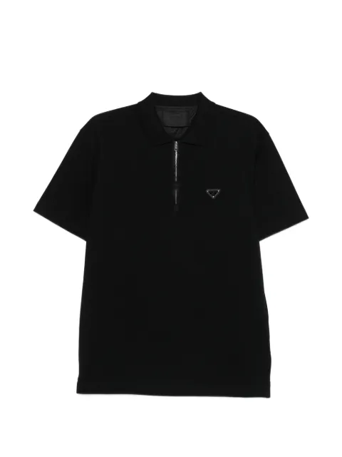 Prada half-zip polo shirt