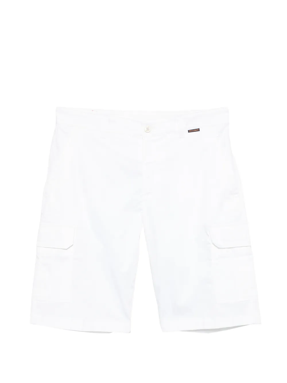 Moorer Shorts cargo con tasche - Bianco