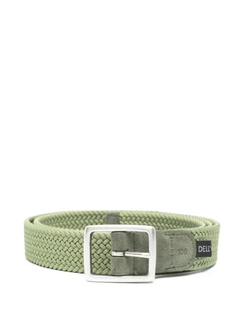 Dell'oglio woven buckle belt