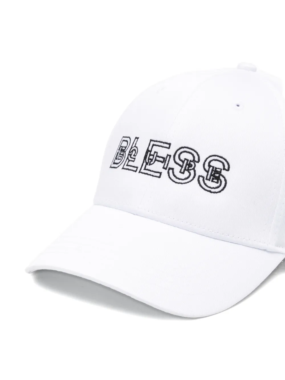 Bless Embroidered Cap - White 