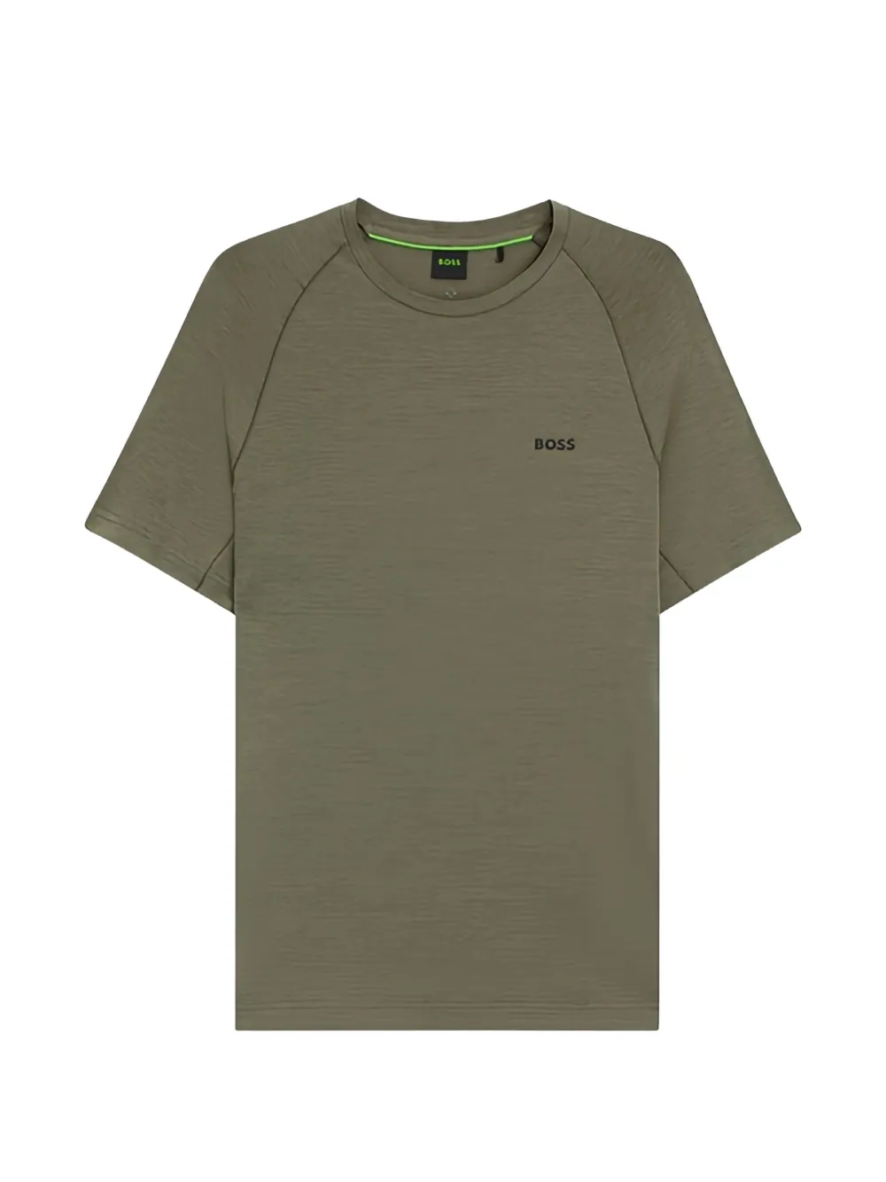 Hugo Boss Raglan-sleeve T-shirt In Green