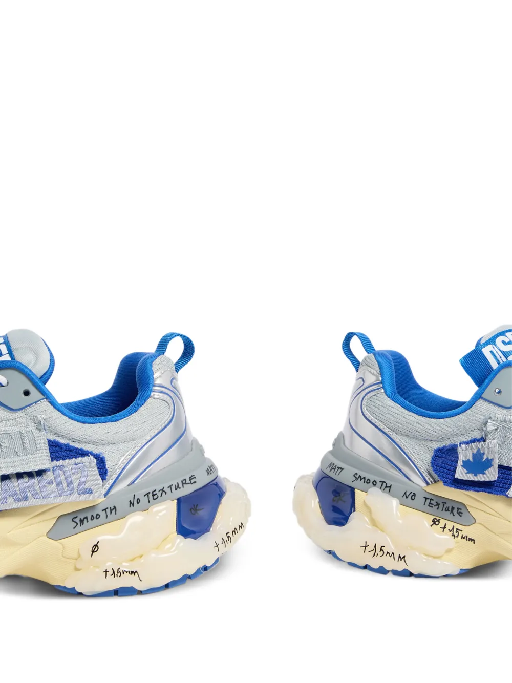 DSQUARED2 Sneakers met logodetail Grijs